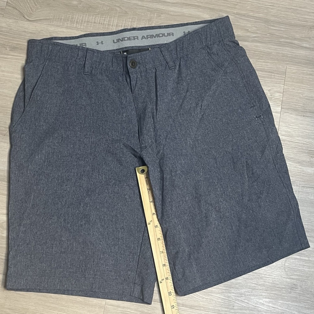 Under Armour UA Match Play Showdown Vented Golf Shorts GrayMen's 36 Performance - Picture 7 of 8